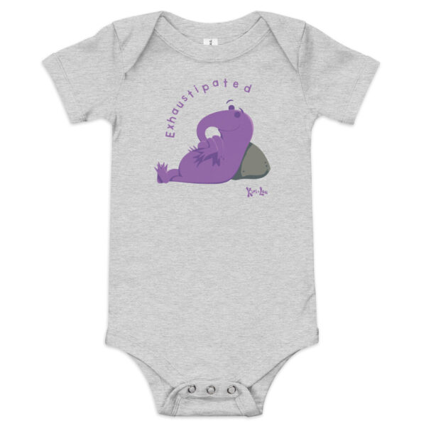 Baby short sleeve one piece - Kiri and Lou | Exhaustipated!