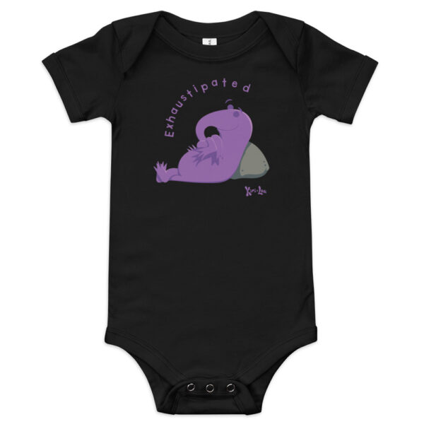 Baby short sleeve one piece - Kiri and Lou | Exhaustipated! - Image 2