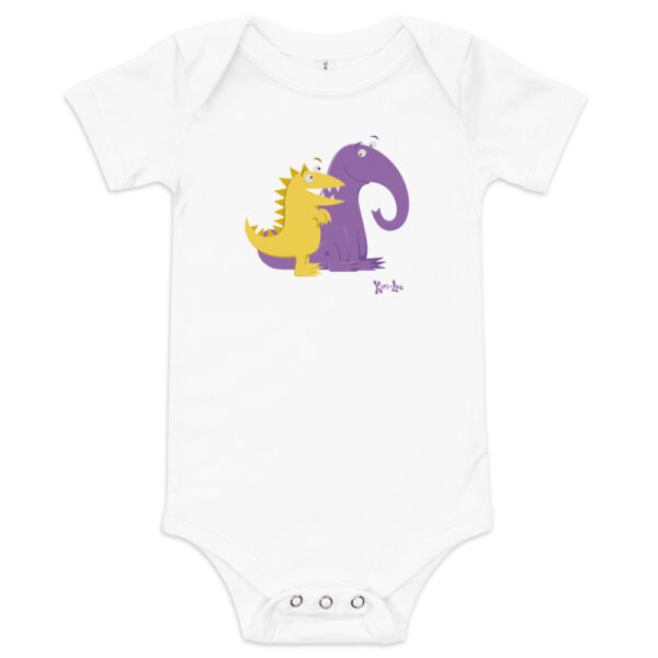 Baby short sleeve one piece - Kiri and Lou