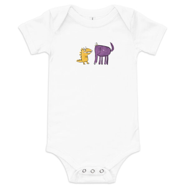 Baby short sleeve one piece - Kiri and Lou by Small - Image 4