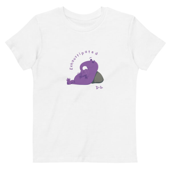 Organic cotton kids t-shirt - Kiri and Lou | Exhaustipated! - Image 3