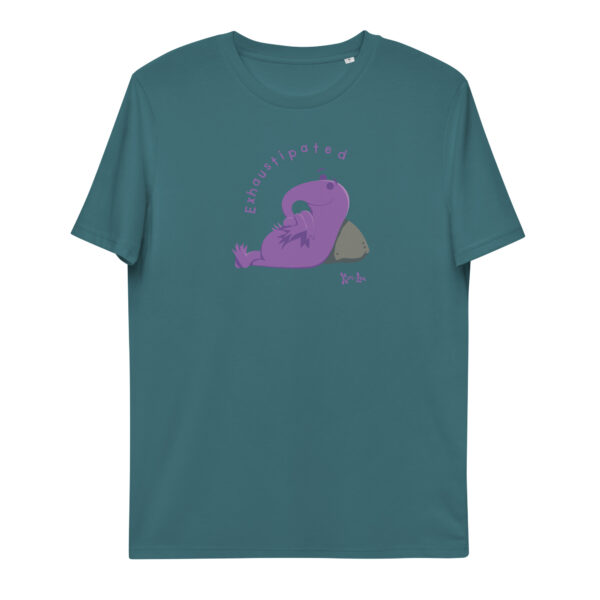 Unisex organic cotton t-shirt - Kiri and Lou | Exhaustipated!