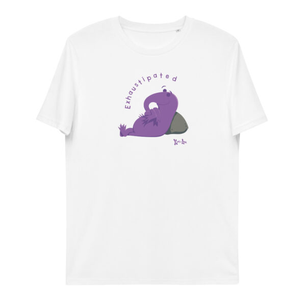 Unisex organic cotton t-shirt - Kiri and Lou | Exhaustipated! - Image 5