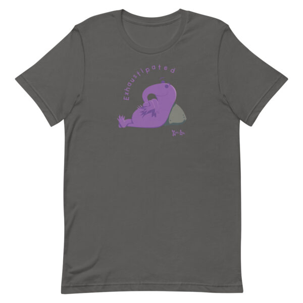 Unisex t-shirt - Kiri and Lou | Exhaustipated - Image 3