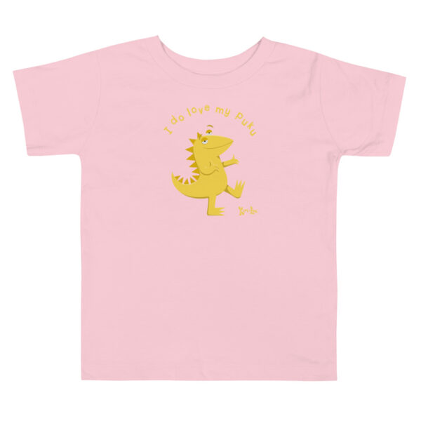 Toddler Short Sleeve Tee - Kiri and Lou | I Do Love My Puku - Image 3