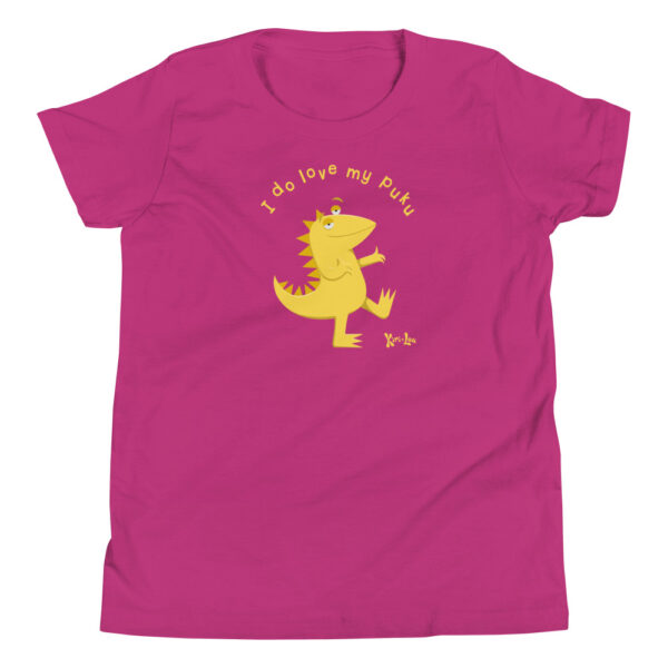 Youth Short Sleeve T-Shirt - Kiri and Lou | I Do Love My Puku - Image 4